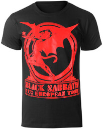 koszulka BLACK SABBATH - EUROPE 75-M