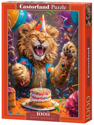 Puzzle 1000 Happy Birthday! CASTOR - Castorland