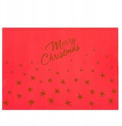 Świąteczne podkładki na stół pod talerze papierowe eko