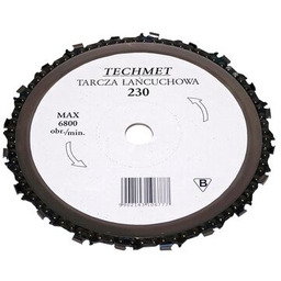 Tarcza łańcuchowa do drewna 230 mm Condor