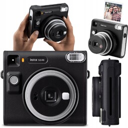 Instax Square SQ40 Aparat Natychmiastowy Błyskawiczny Fujifilm Czarny