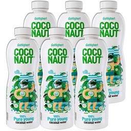 6x Woda kokosowa COCONAUT z młodego kokosa 1000ml