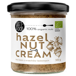 DIET-FOOD Bio Krem z Orzechów Laskowych 300 g