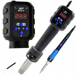 Stacja Lutownicza Hotair Wep 8858-IV +Lutownica grotowa 100W,