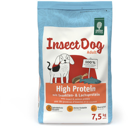 GREEN PETFOOD InsectDog High Protein 7,5kg + GREEN