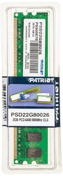 Pamięć DIMM DDR2 PATRIOT Signature, 2 GB, 800