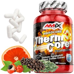Amix ThermoCore 90caps Mocny Spalacz Tłuszczu TABLETKACH