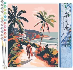 Figured''Art Malowanie według numerów dla dorosłych spacer po