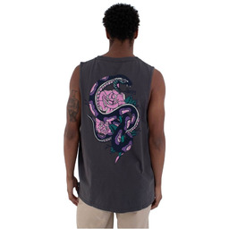 koszulka bez rękawów męska HURLEY COBRA TANK DARK