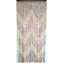 Zasłona Drzwiowa Z Koralików Bambusowych 90x200 A1