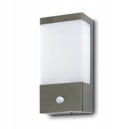 Lampa Elewacyjna Kinkiet Zewnętrzny Z Czujnikiem Ruchu