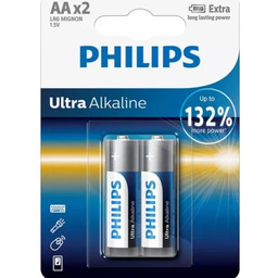 2x bateria alkaliczna Philips AA / LR6 ultra