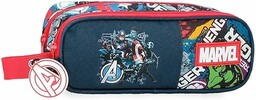 Joumma Marvel Avengers Legendary Podwójny piórnik Niebieski 23x9x7