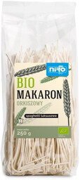 Niro Makaron orkiszowy spaghetti luksusowy 250 g (EKO)