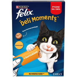 Felix Deli Moments Kremowe Przekąski Dla Kotów