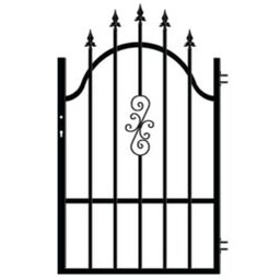 Furtka PALERMO prawa 150 x 90 cm RAL9005