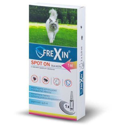 FREXIN Krople przeciw ektopasożytom dla kota 1 ml