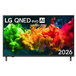 LG 43QNED80B6B 43" QNED evo AI Mini LED