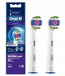 Oral-B, Końcówka do szczoteczki, Oral-B 3D White CleanMaximiser