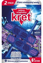 KRET Kostka do WC Color Power Lavender Garden