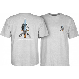 t-shirt męski POWELL PERALTA SKULL AND SWORD GRAY