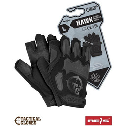 RTC-HAWK - Rękawice ochronne taktyczne, bez końcówek
