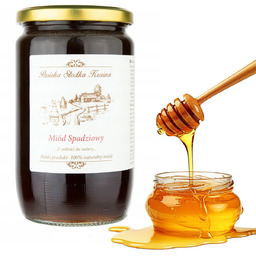 Miód Spadziowy Liściasty Naturalny 1Kg Spadź Z Pasieka