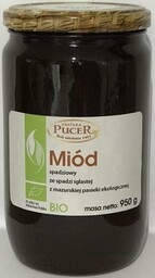 Miód Spadziowy Ze Spadzi Iglastej 950G - Pucer