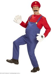 Strój dla dorosłych, Super Mario, rozmiar XL