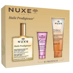 Nuxe Huile Prodigieuse zestaw suchy olejek 100ml +