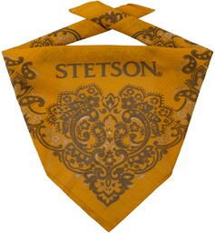 Bandana Paisley by Stetson, żółty, One Size