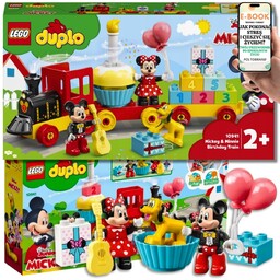 LEGO DUPLO DISNEY POCIĄG URODZINOWY Z MYSZKĄ MIKI