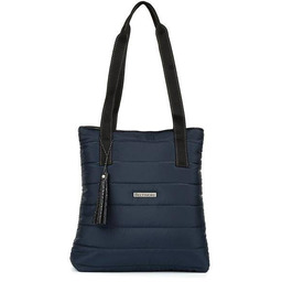 Shopperka pikowana BELTIMORE granatowa W90