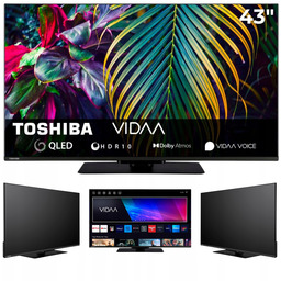 Telewizor Smart Tv Qled 43" Toshiba 43QV3F63DA FullHD