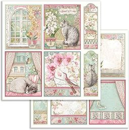 STAMPERIA INTERNATIONAL, KFT SBB755 dwustronny papier do scrapbookingu,