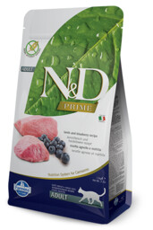 Farmina N&D Prime feline LAMB & BLUEBERRY ADULT