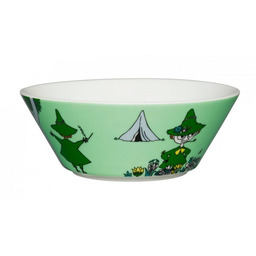 Arabia Finland MUMINKI Miseczka - Włóczykij Zielony