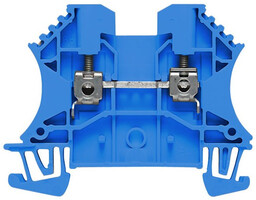 Złączka szynowa przelotowa 6mm2 niebieska WDU6/BL WEIDMULLER 1020280000