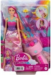Lalka Barbie Dreamtopia Księżniczka Zakręcone pasemka JCW55