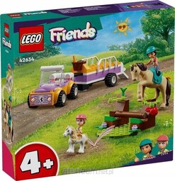 Lego Friends Konie 42634 Przyczepka Dla Konia