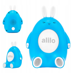 Króliczek Alilo Happy Bunny P1 Niebieski bębenek muzyka