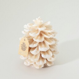 Świeca Pine Frost II 13x13x15 cm, 13x13x15 cm