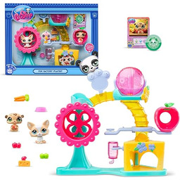 BANDAI Littlest Pet Shop, Czas zabawy Playset, mobilne