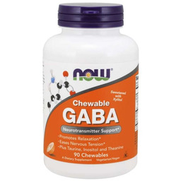 NOW Foods Tabletki do żucia o smaku pomarańczowym