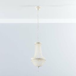 Lampa wisząca Perlis 26cm, 26 x 57 cm