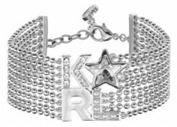 Biżuteria KARL LAGERFELD 5483575. Bransoletka, Kolor szary. Kobieta.
