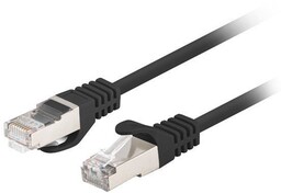 Lanberg Patchcord kat.6 FTP 1m czarny 10-pak fluke