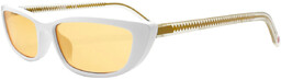 Okulary GUESS GU82105721E. Okulary przeciwsłoneczne, Kolor biały. Unisex.