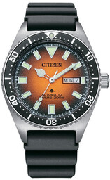 Zegarek CITIZEN NY0120-01Z. Automatyczny, Kolor pomarańczowy. Mężczyzna.