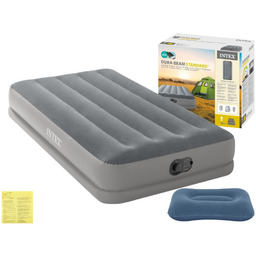 Materac Dmuchany Jednoosobowy 99x191x30 Intex 64112 z Pompką
